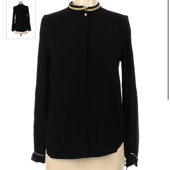 Zadig & Voltaire Half button up - Picture 1 of 2